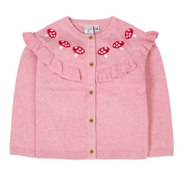 Frugi Romi Ruffle Cardigan